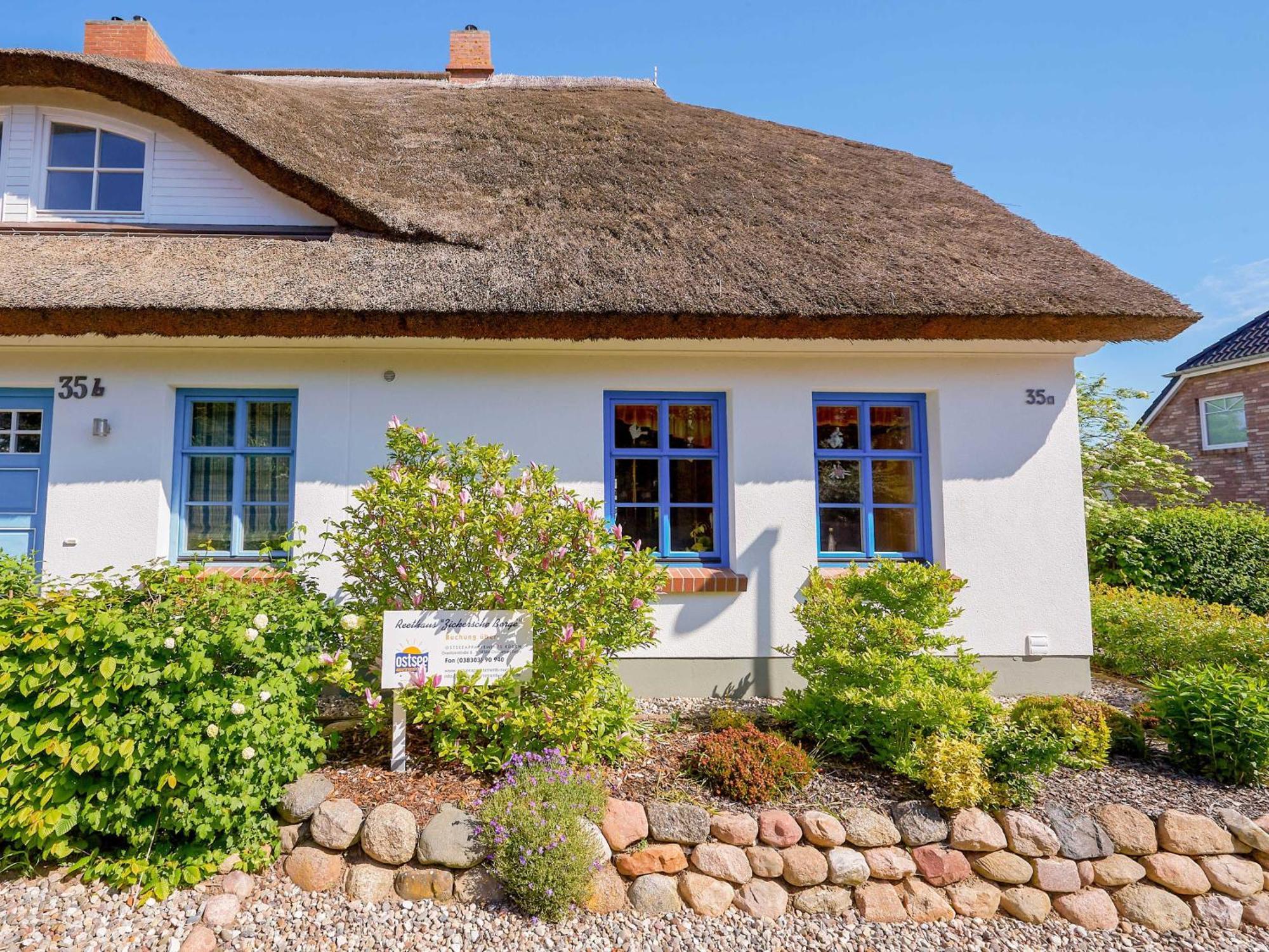 Reethaus Zickersche Berge - Wg 02 Mit Kamin Und Terrasse Guest House Gager Exterior photo